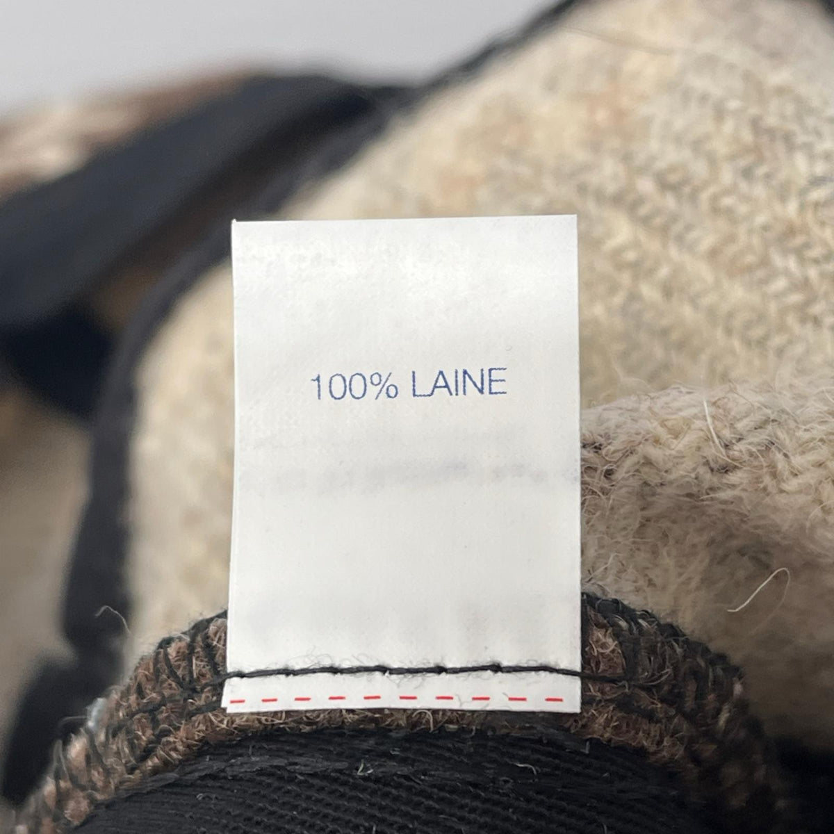 キャップ 18AW Harris Tweed Camp Cap 茶 ブラウン