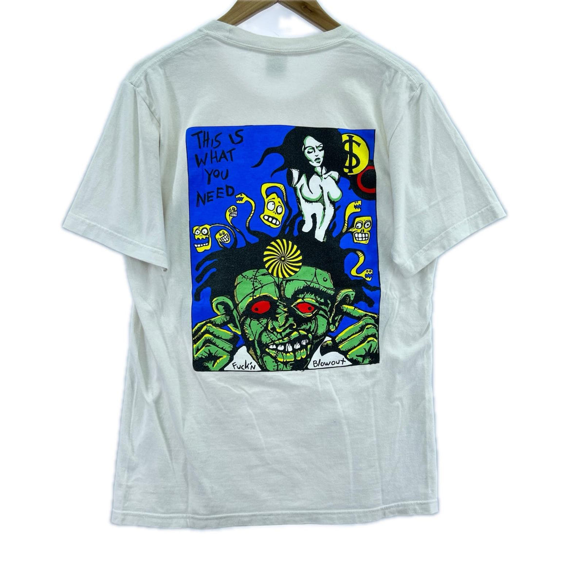 半袖Ｔシャツ 25AW/Fuckin Blowout Tee/ﾎﾜｲﾄ S ホワイト