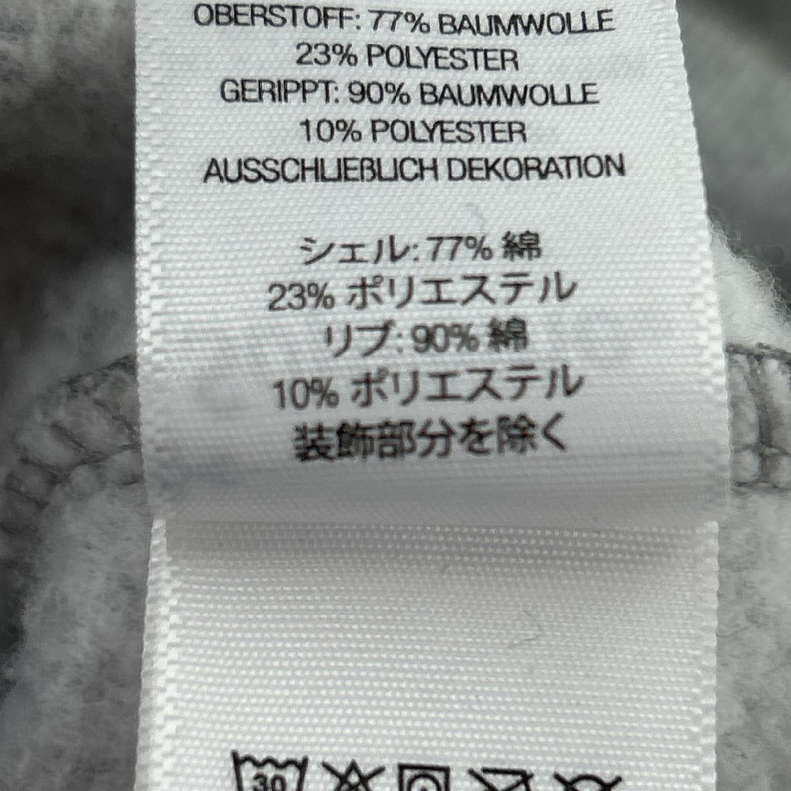 スウェット 26SS/Plaid Arc Crewneck/ｸﾞﾚｰ S グレー