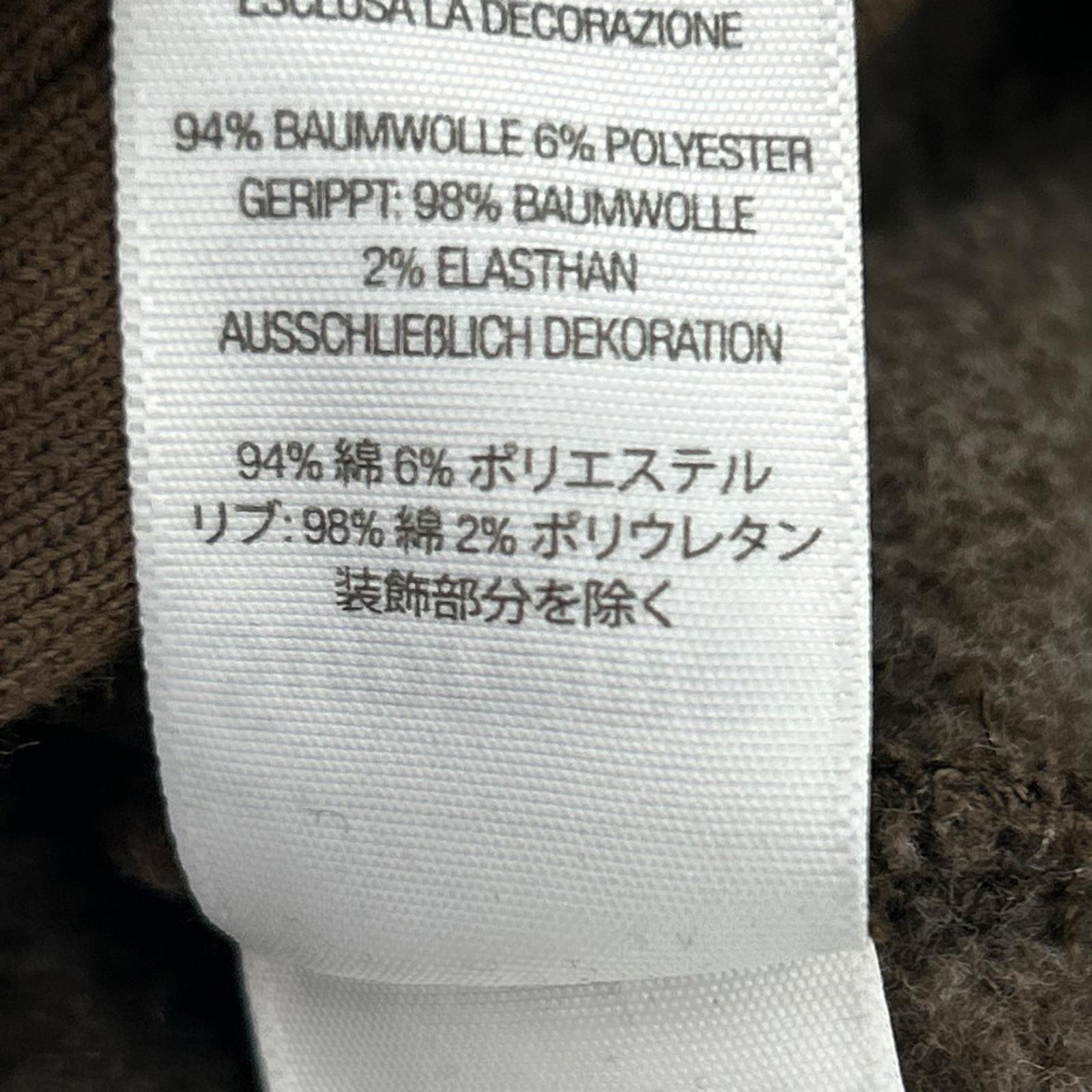 パーカー 25AW/Small Box Zip Up Hooded Sweatshirt M ブラウン