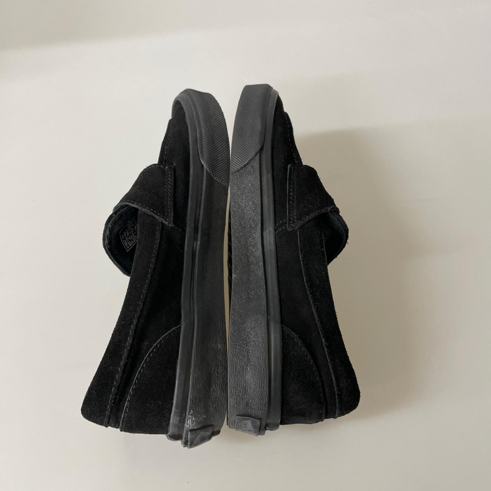 ローファー VANS LOAFER V196CF 黒（24.5） 24.5cm (US6 1/2 UK6 EU39) ブラック