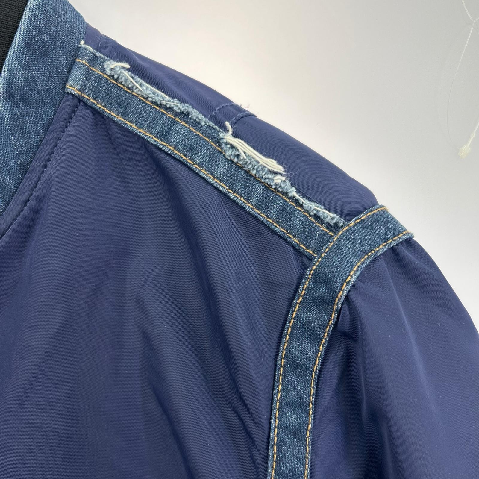 ジャケット DIESEL ﾃﾞﾆﾑ混ｼﾞｬｹｯﾄ ﾈｲﾋﾞｰ （S） S ネイビー