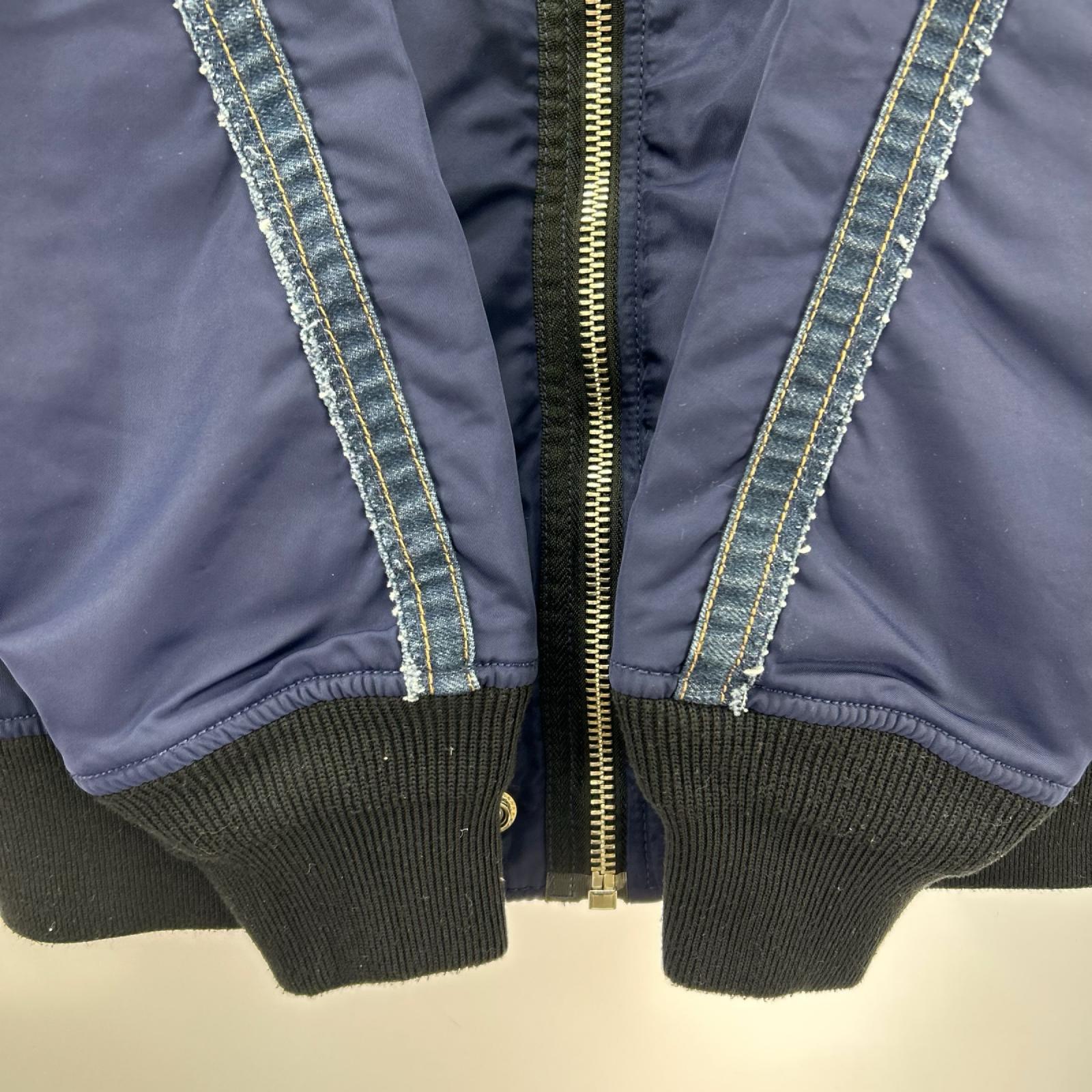 ジャケット DIESEL ﾃﾞﾆﾑ混ｼﾞｬｹｯﾄ ﾈｲﾋﾞｰ （S） S ネイビー