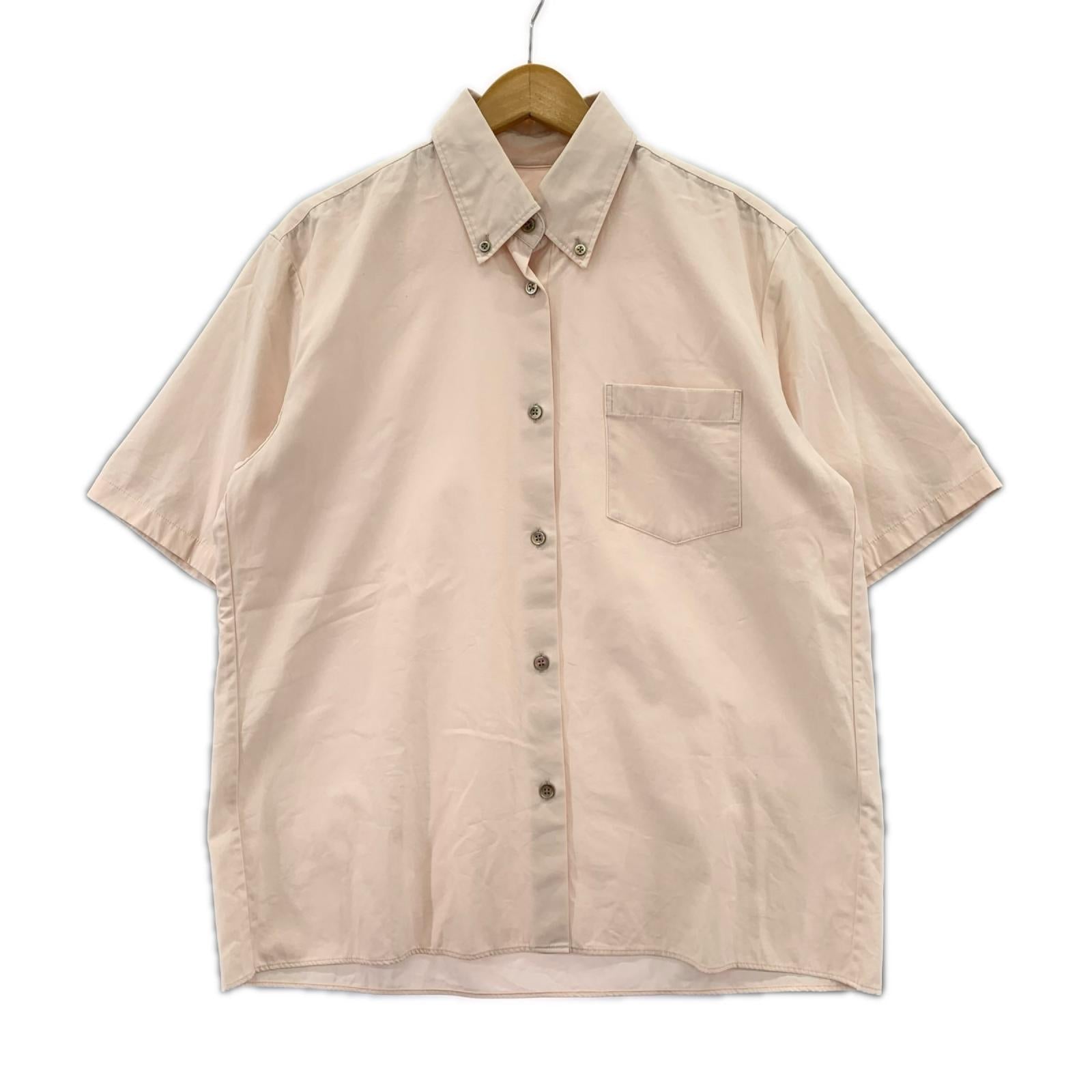 半袖シャツ COTTON BD SHORT SLEEVE SHIRT ピンク