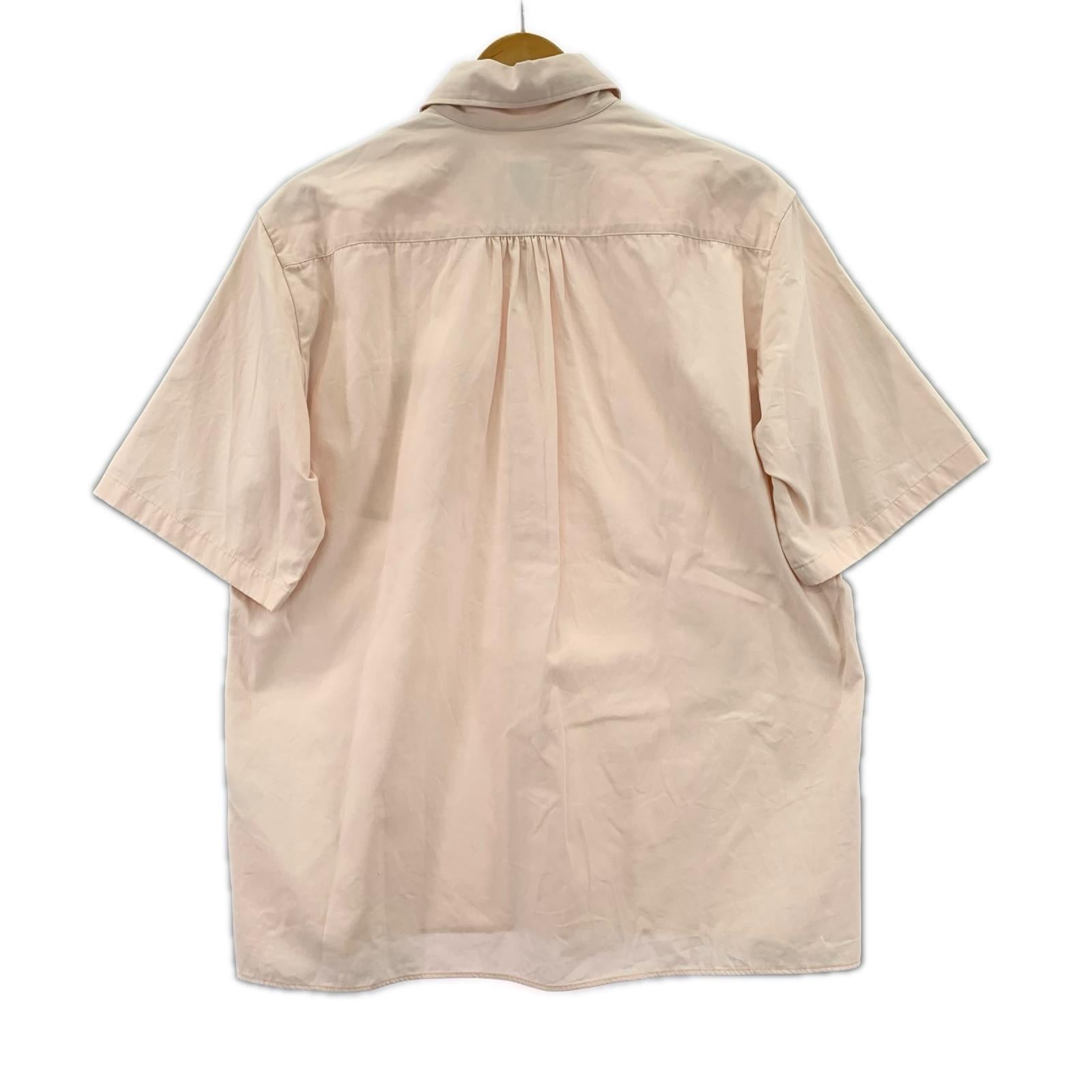 半袖シャツ COTTON BD SHORT SLEEVE SHIRT ピンク