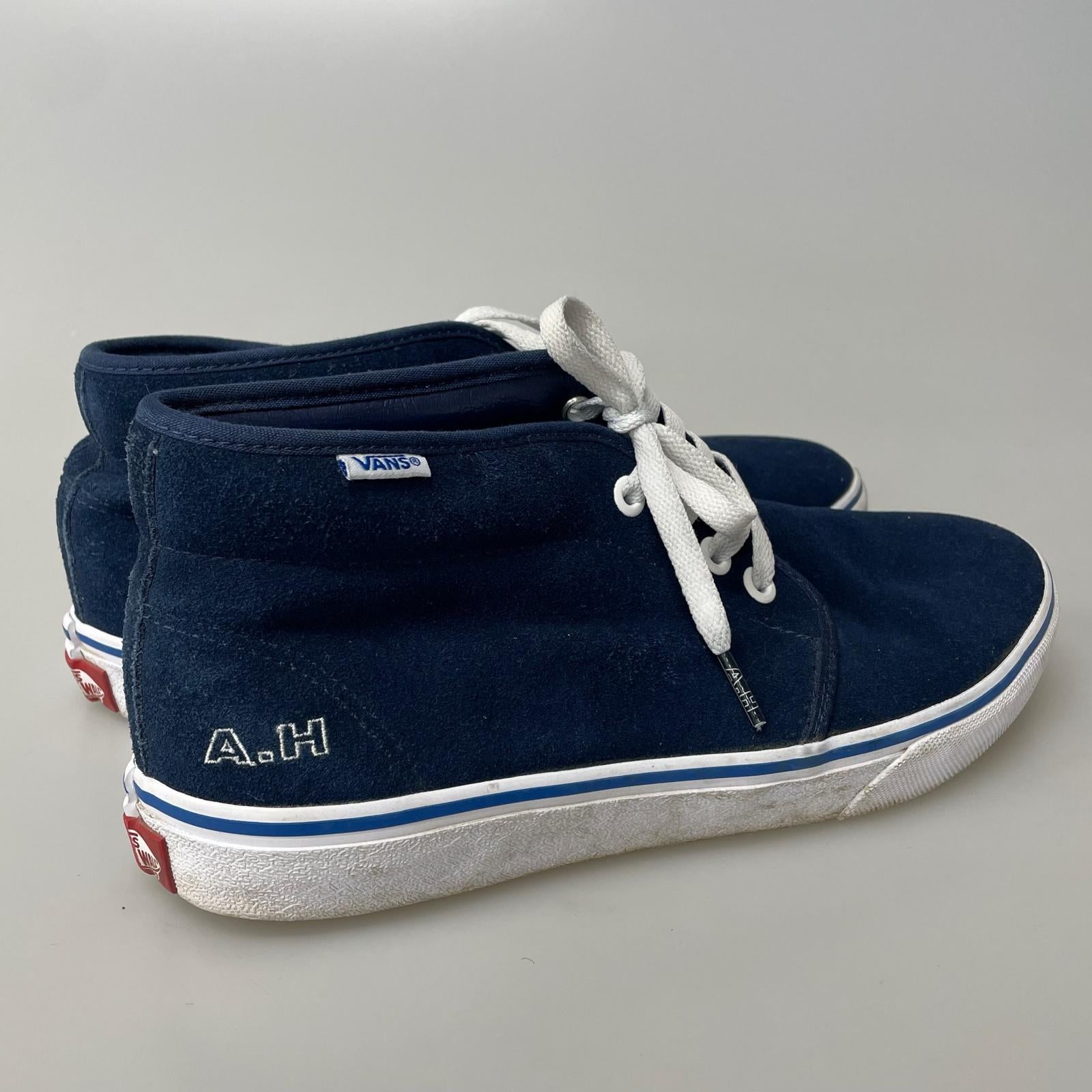 スニーカー VANSx A.H. 長谷川 昭雄 x BEAMS V49CF AH CHUKKA 26.5㎝ ﾈｲﾋﾞｰ 26.5cm (US8 1/2 UK8 EU43)