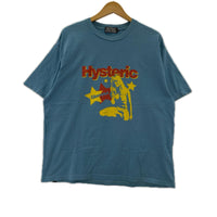 半袖Ｔシャツ HYSTERIC GLAMOUR HYSTERIC FLAVOR ﾌﾟﾘﾝﾄTee XL ﾌﾞﾙｰ