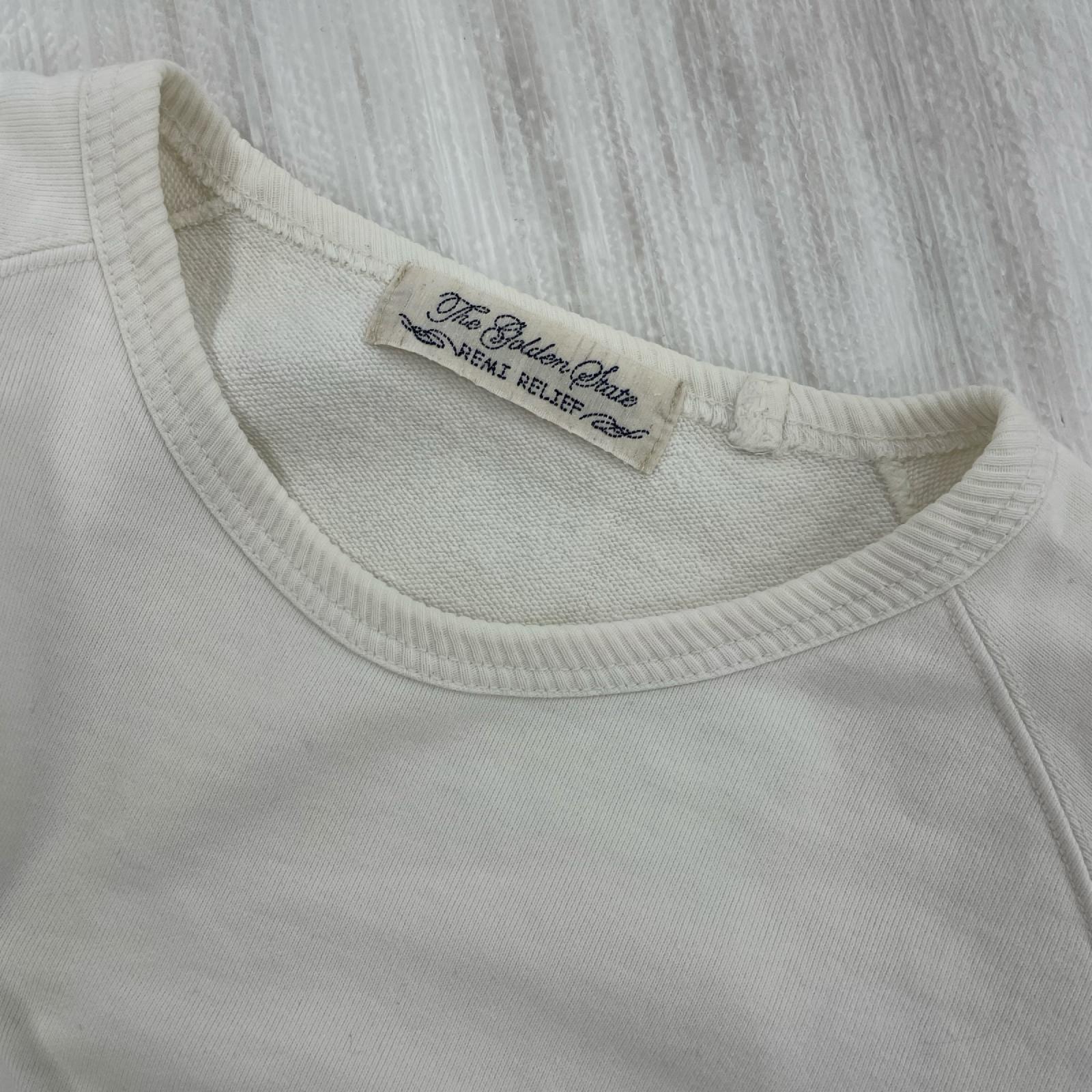 半袖Ｔシャツ REMI RELIEF ﾊｰﾌｽﾘｰﾌﾞ ｽｳｪｯﾄｶｯﾄｿｰ XL ﾎﾜｲﾄ ホワイト