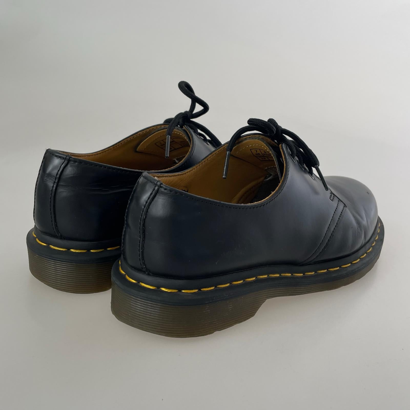 シューズ 1461 3ホールシューズ BLK (UK7) 25.5cm (US7 1/2 UK7 EU41) ブラック