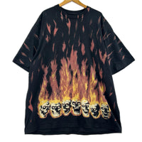 半袖Ｔシャツ Supreme×MM6 Liquid Blue Oversized Tee 黒 (L) L ブラック