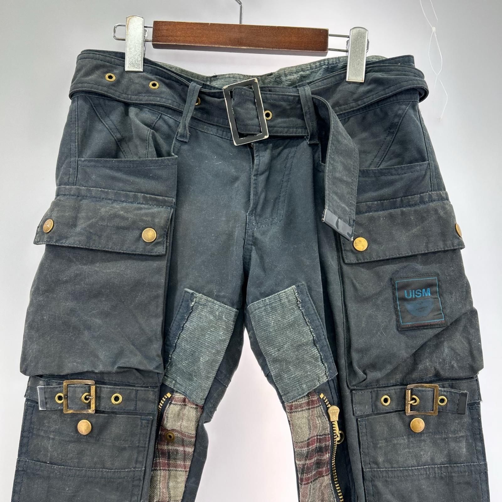 パンツ 08AW UNREAL REAL CLOTHES期 オイルドボンテージ　(3)