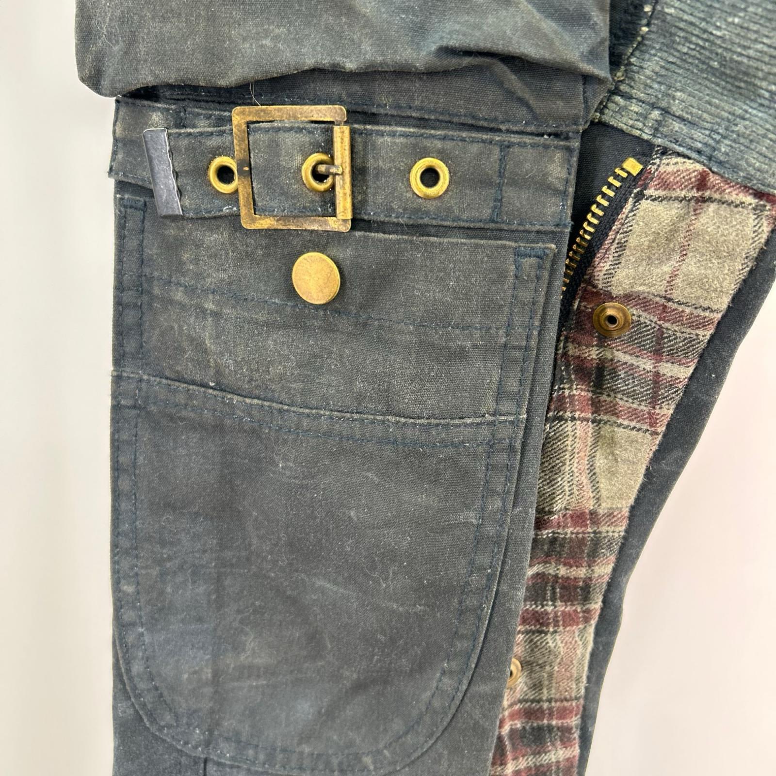 パンツ 08AW UNREAL REAL CLOTHES期 オイルドボンテージ　(3)