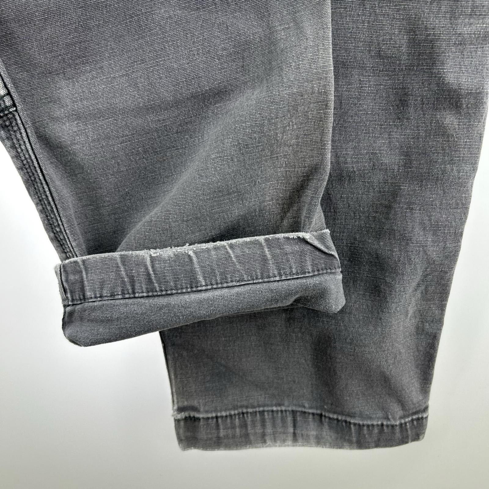 パンツ Relaxed Fit ﾀﾞﾌﾞﾙﾆｰﾍﾟｲﾝﾀｰﾊﾟﾝﾂ ｸﾞﾚｰ 34 ブラック