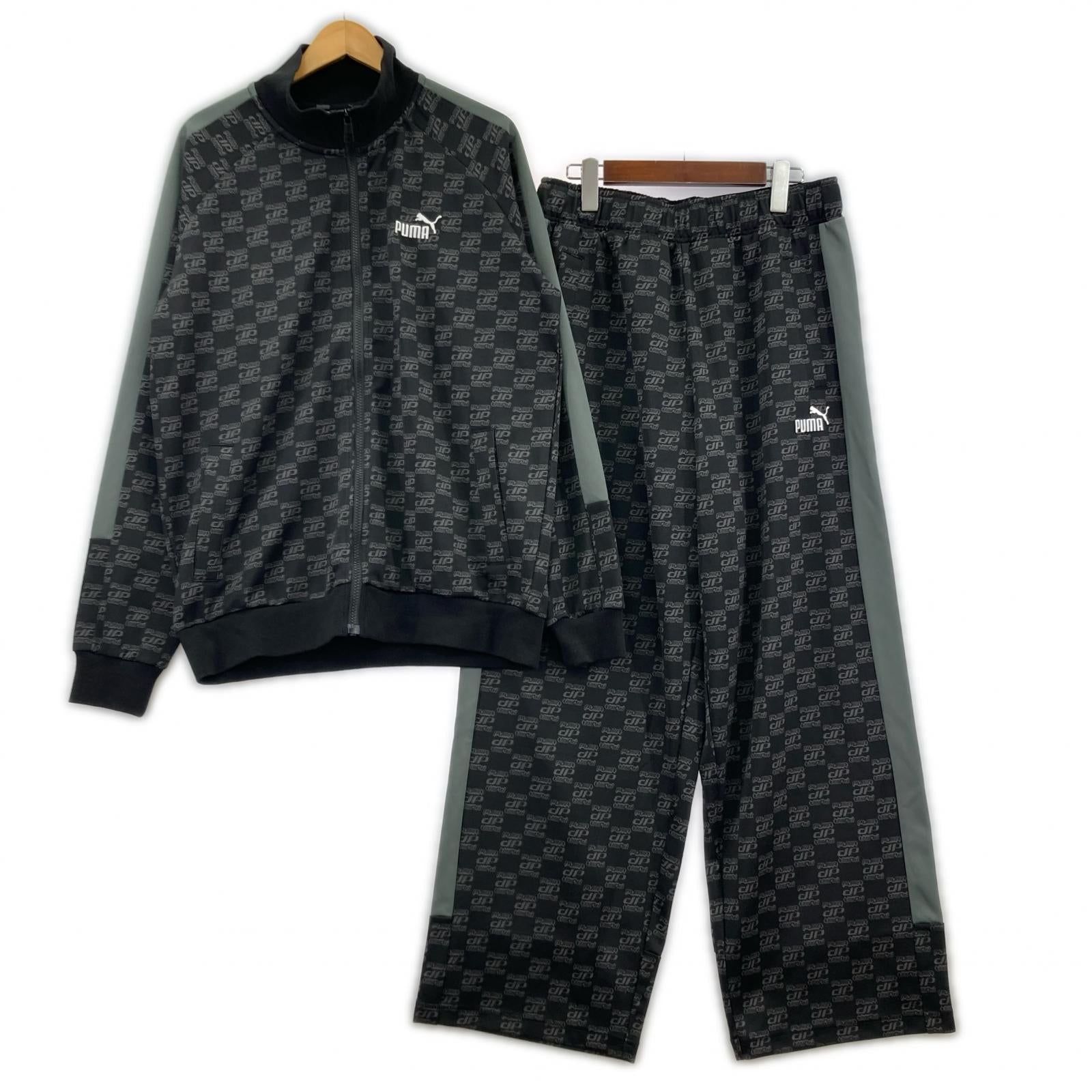 ジャケット PUMA CORE HERITAGE ｼﾞｬｶﾞｰﾄﾞ ｾｯﾄｱｯﾌﾟ L ブラック