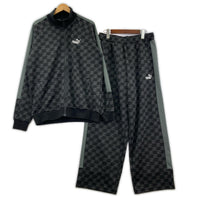 ジャケット PUMA CORE HERITAGE ｼﾞｬｶﾞｰﾄﾞ ｾｯﾄｱｯﾌﾟ L ブラック