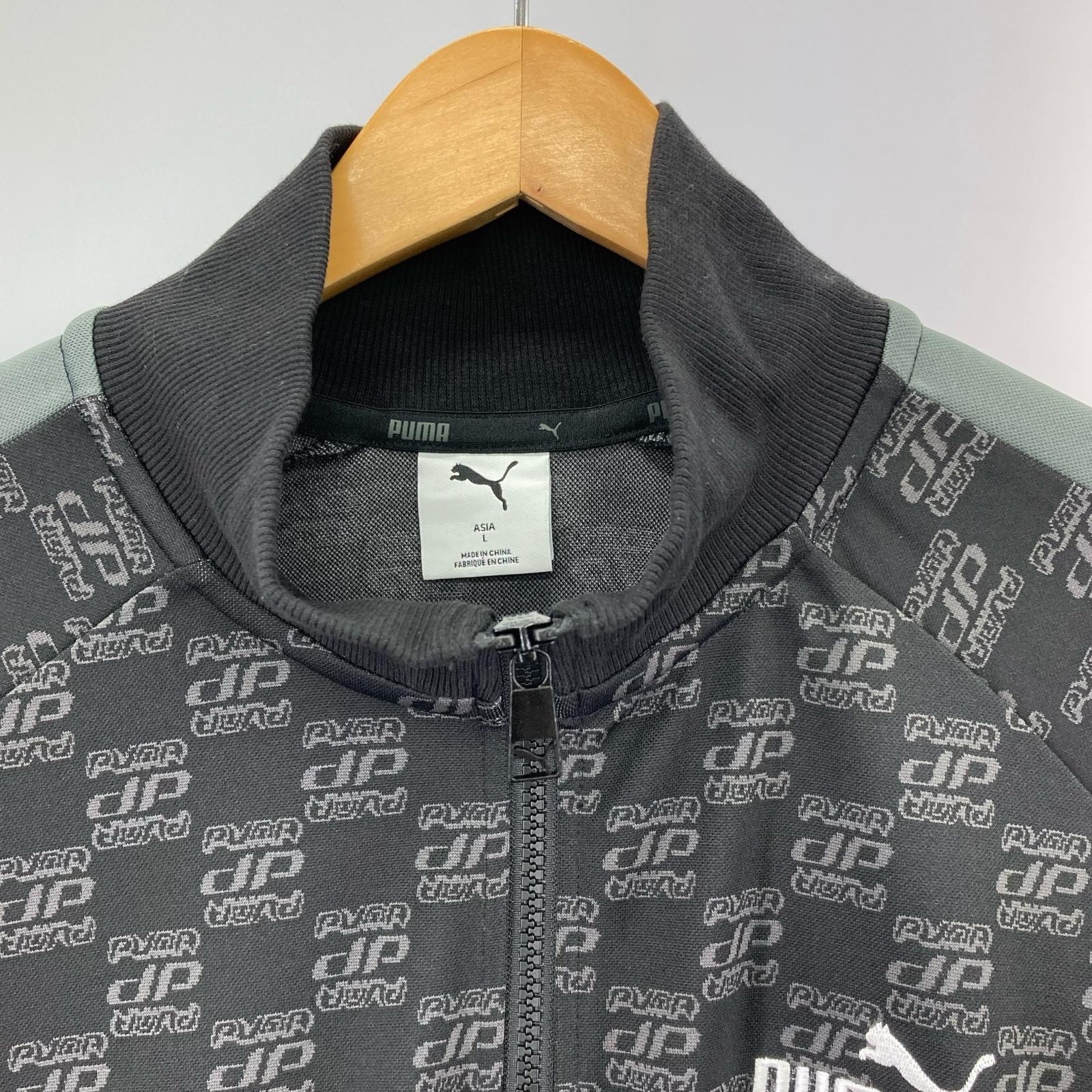 ジャケット PUMA CORE HERITAGE ｼﾞｬｶﾞｰﾄﾞ ｾｯﾄｱｯﾌﾟ L ブラック
