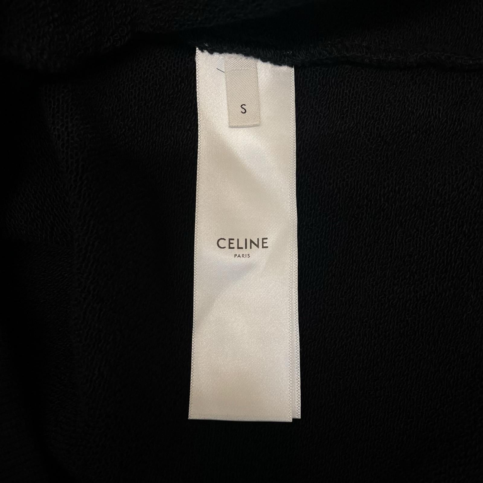 CELINE 23SS DYSFUNCTIONAL BAUHAUS オーバーサイズフーディ 2Y14B670Q S 2Y14B670Q