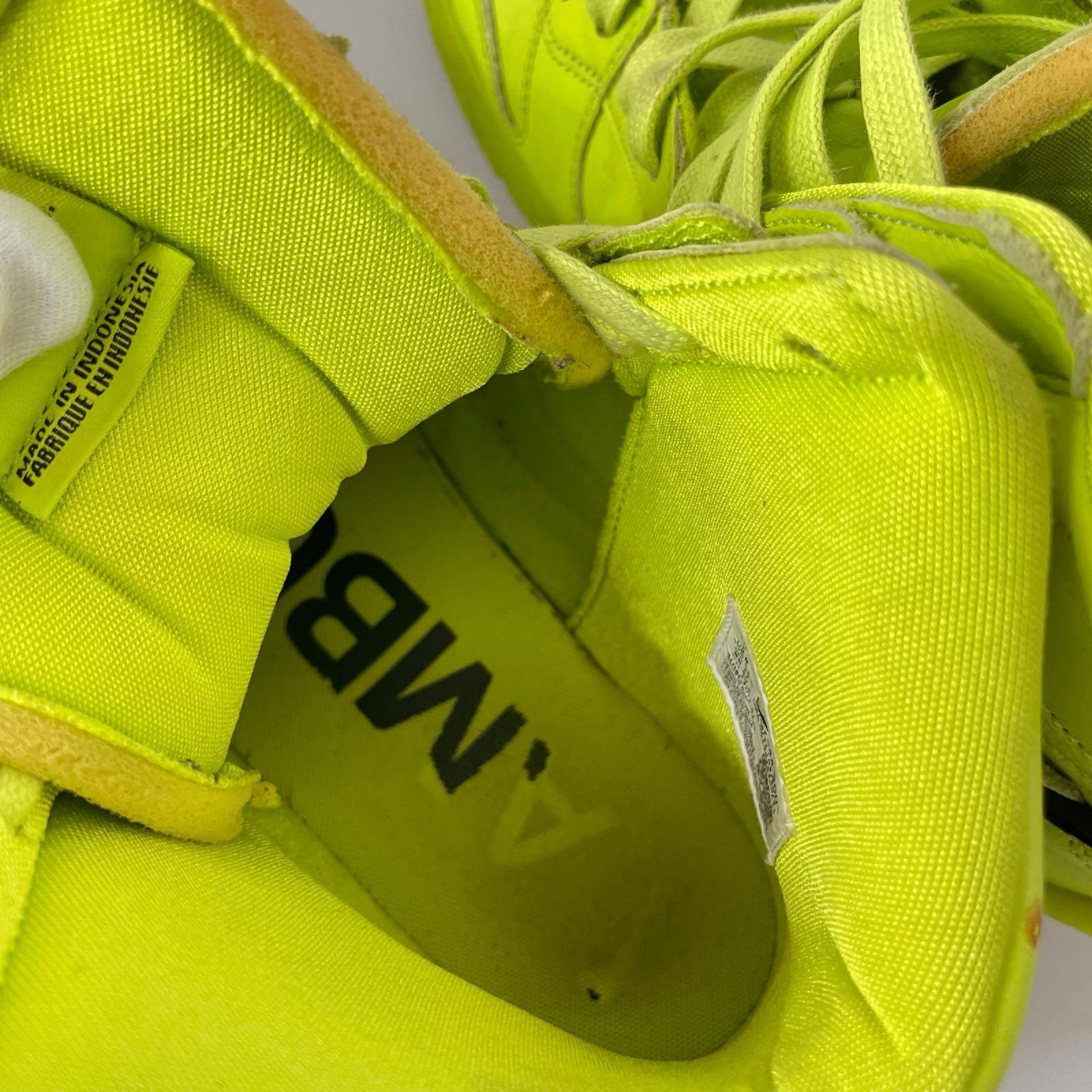 スニーカー AMBUSH Dunk High Flash Lime (27.0) 27cm (US9 UK8 1/2 EU44) イエロー