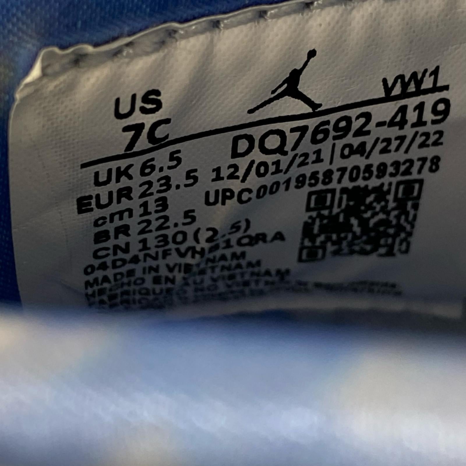 その他靴 JORDAN 2 RETRO SP(TD) DQ7692-419 (7c) ブルー