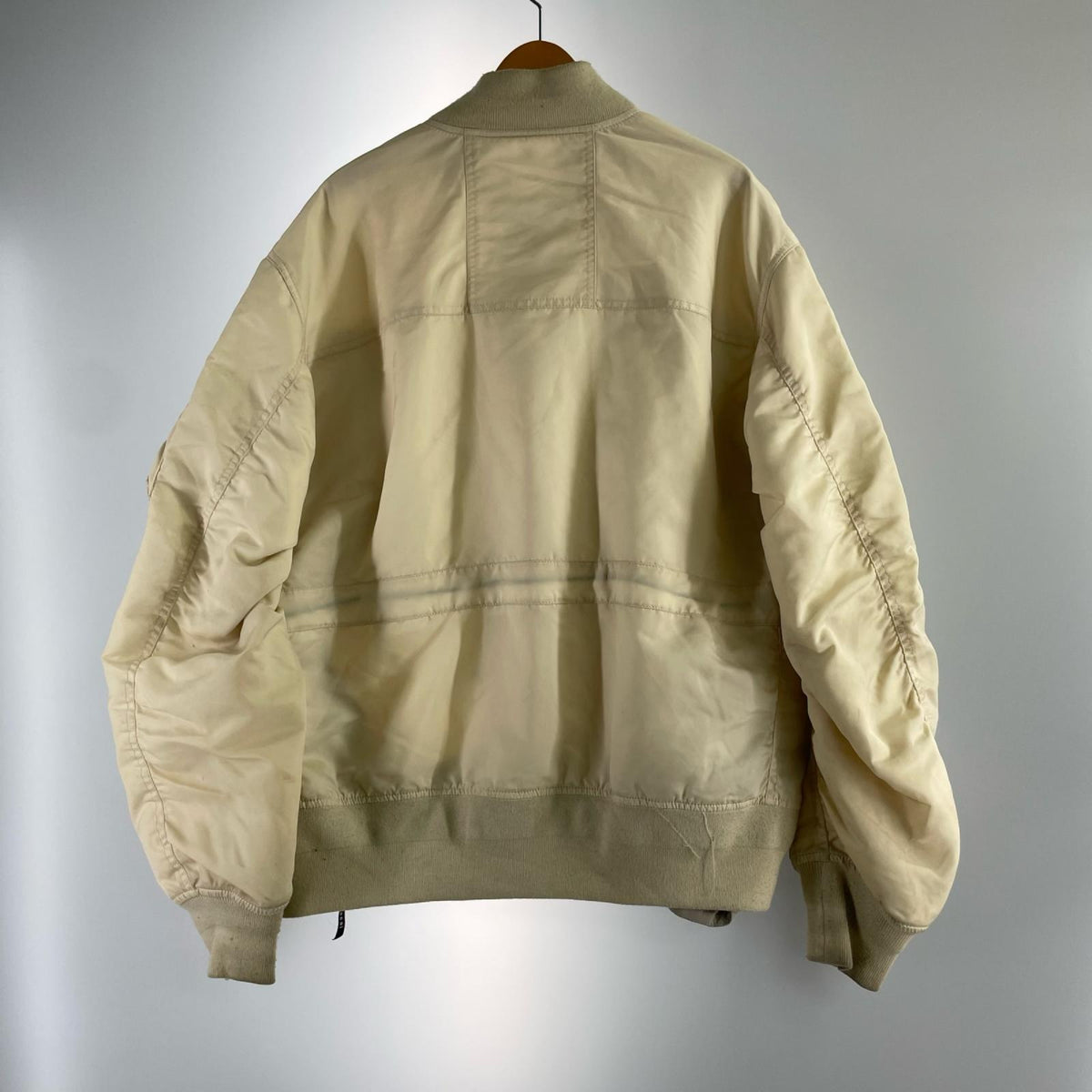 ミリタリージャケット 23SS Nylon Twill Blouson 23-03092M (3) 3 ホワイト
