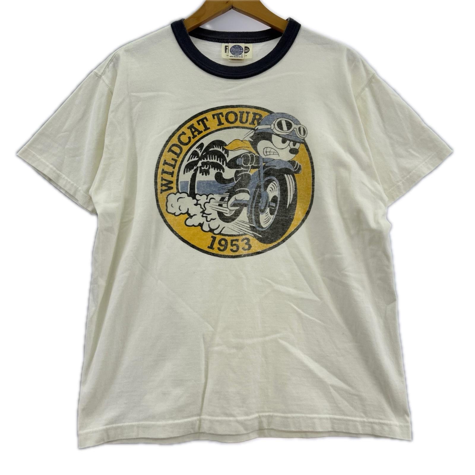 半袖Ｔシャツ TOYS McCOY FELIX THE CAT TEE 白 (L) L ホワイト