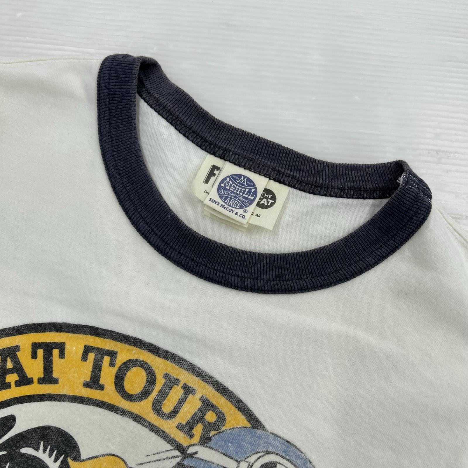 半袖Ｔシャツ TOYS McCOY FELIX THE CAT TEE 白 (L) L ホワイト