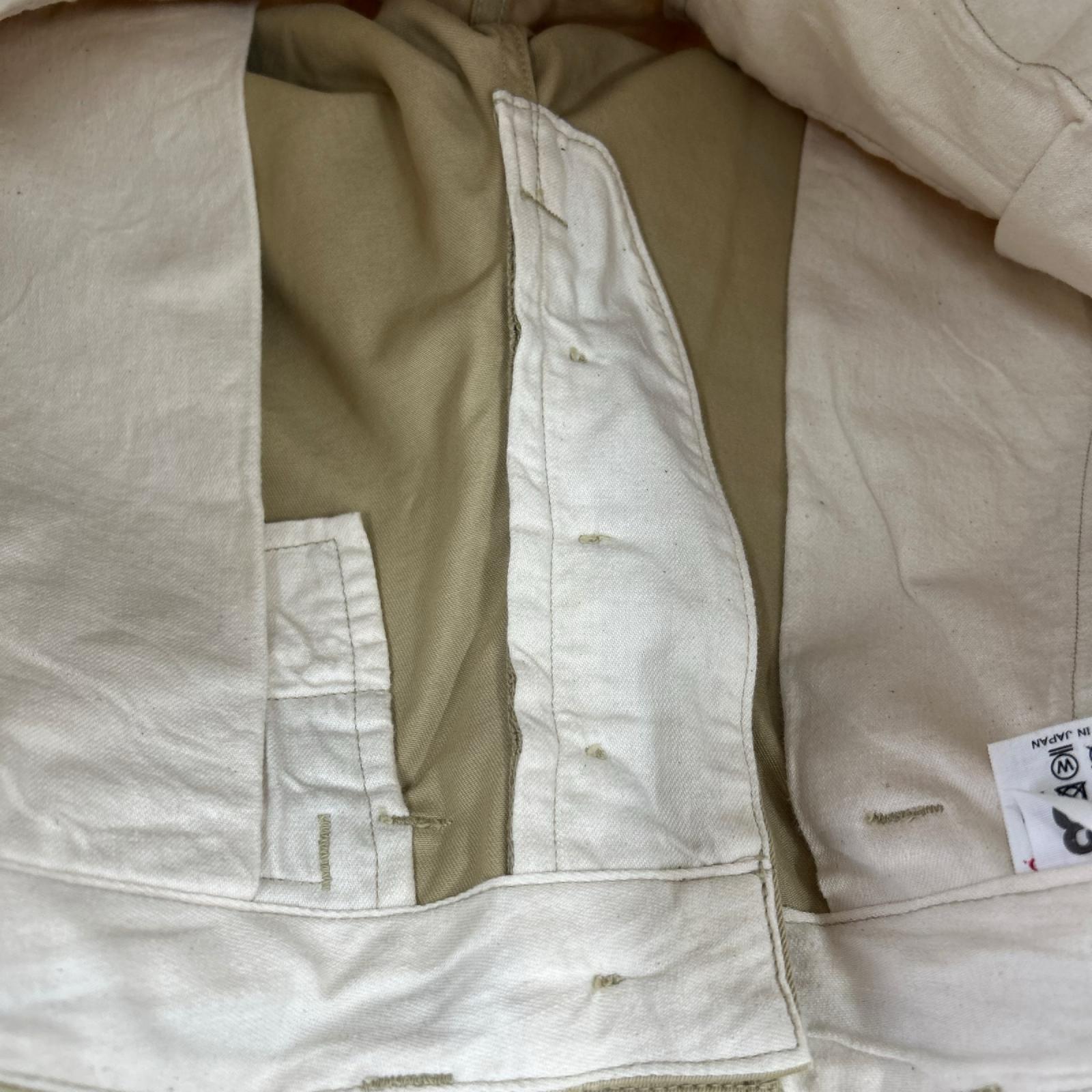 パンツ WAREHOUSE Lot.1082 CHINOES ﾍﾞｰｼﾞｭ (33) 33 グリーン