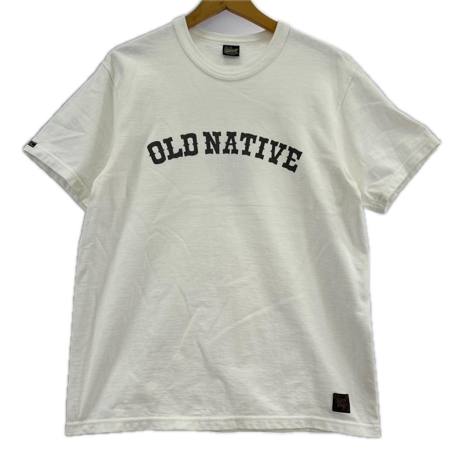 半袖Ｔシャツ DELUXEWARE 両面ﾌﾟﾘﾝﾄ TEE 白 （L） L ホワイト