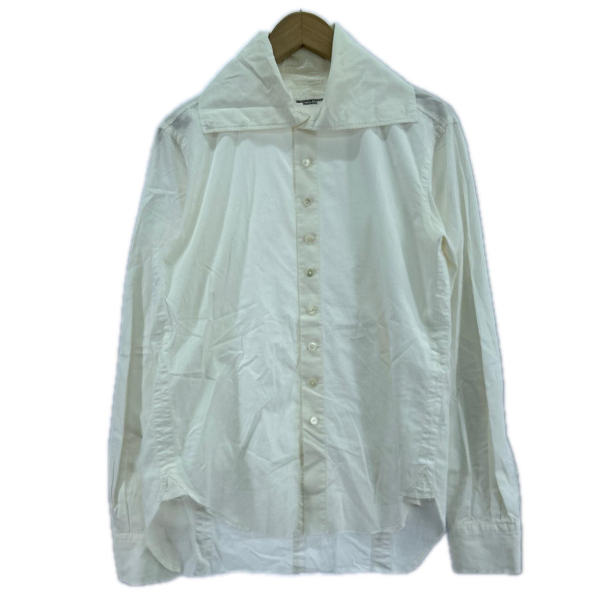 長袖シャツ ﾀｰﾄﾙﾈｯｸｼｬﾂ/44/ﾎﾜｲﾄ/0006AW15 44