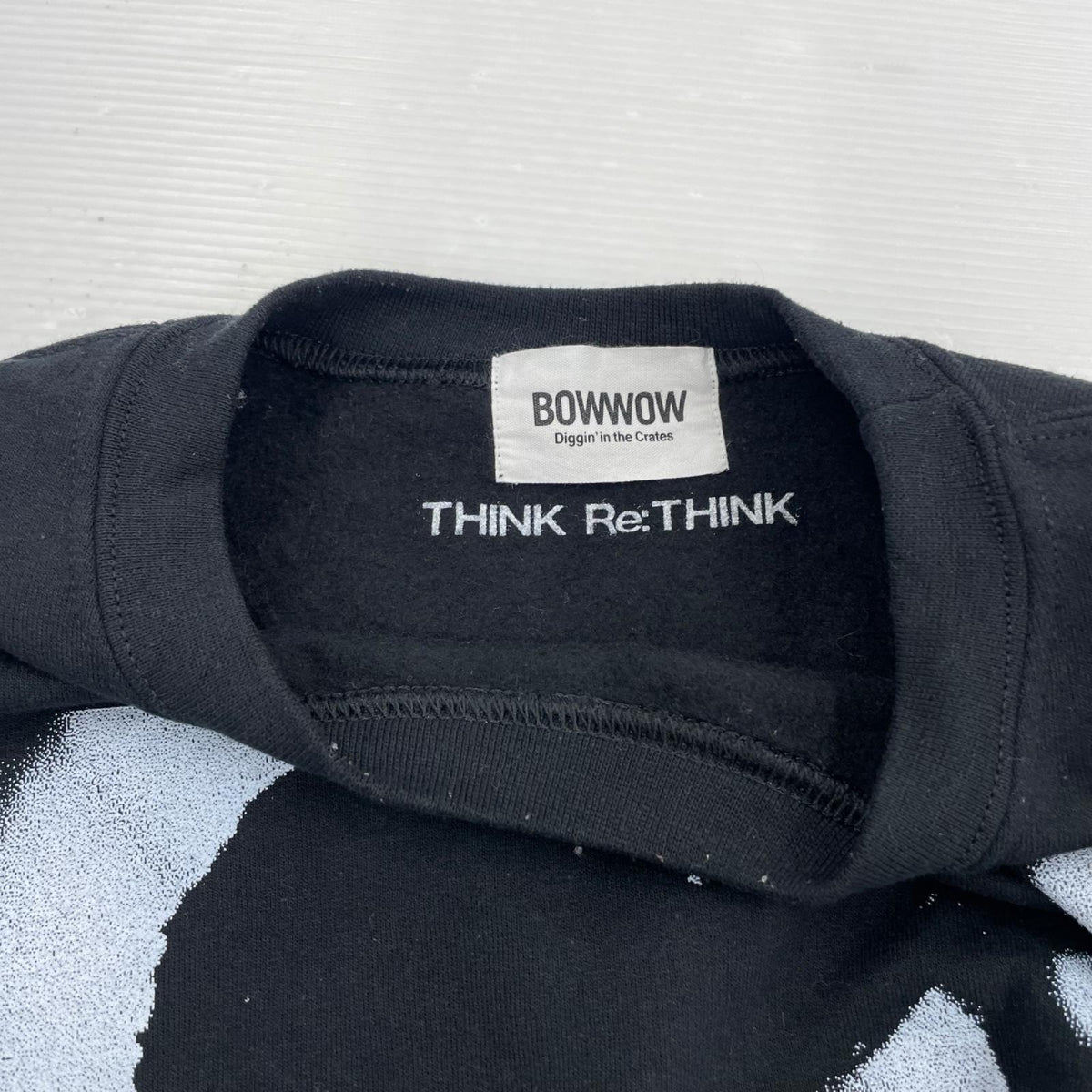 スウェット THINK RE:THINK/MrBLONDE/M/ﾌﾞﾗｯｸ M ブラック