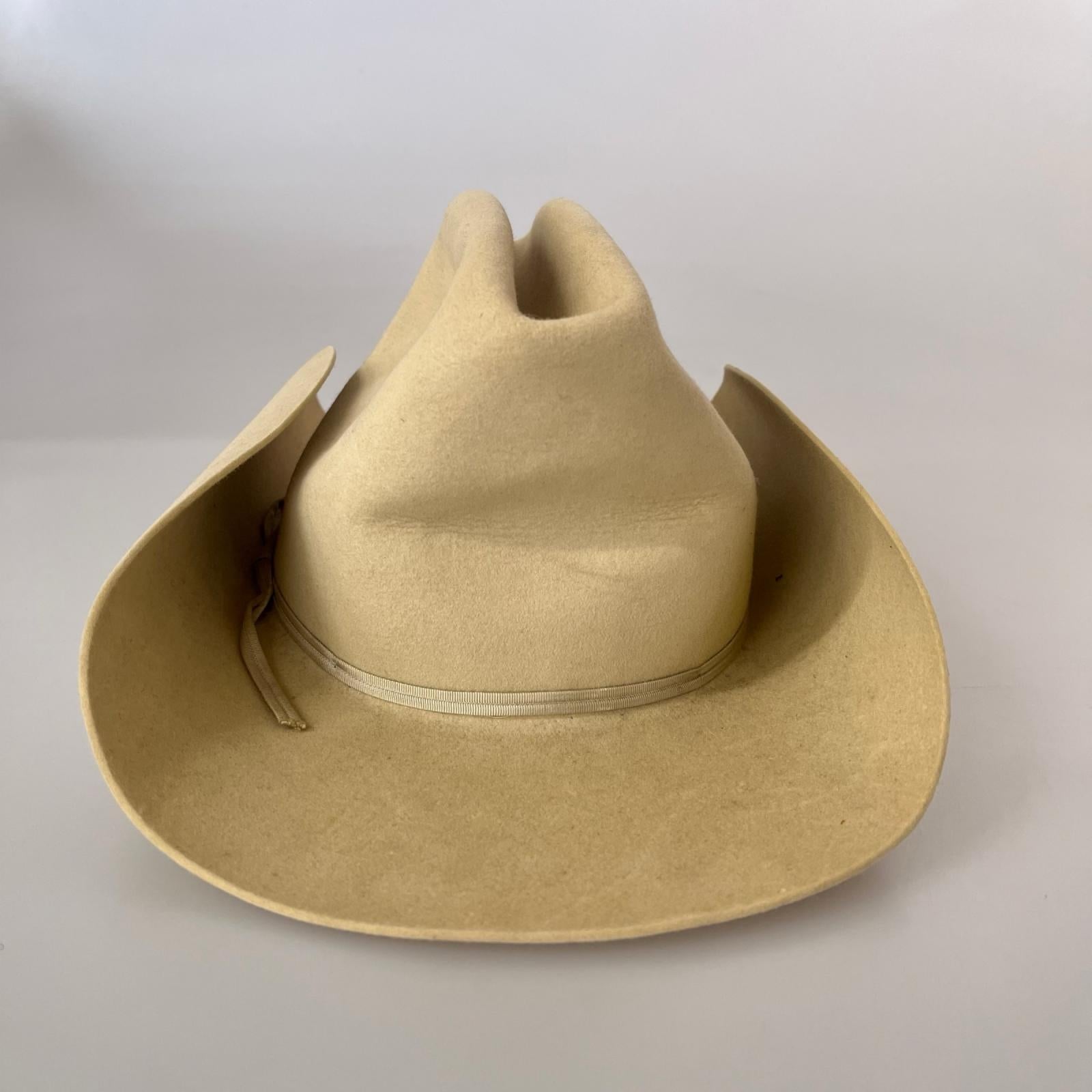 ハット AMERICAN HAT CO. ｳｴｽﾀﾝﾊｯﾄ ベージュ