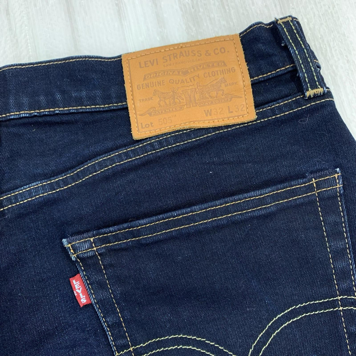 デニムパンツ PREMIUM 505 ｲﾝﾃﾞｨｺﾞ