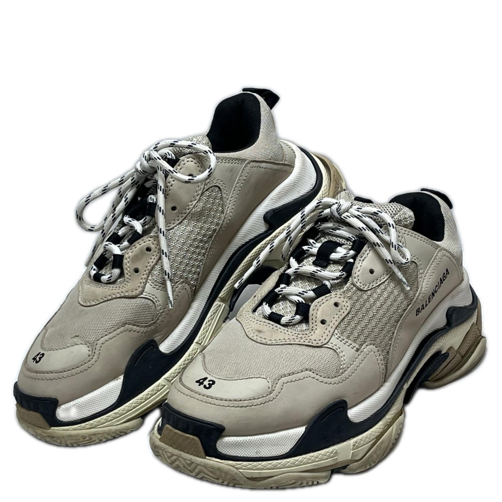 Balenciaga/ﾄﾘﾌﾟﾙS/536737/43/ﾍﾞｰｼﾞｭ