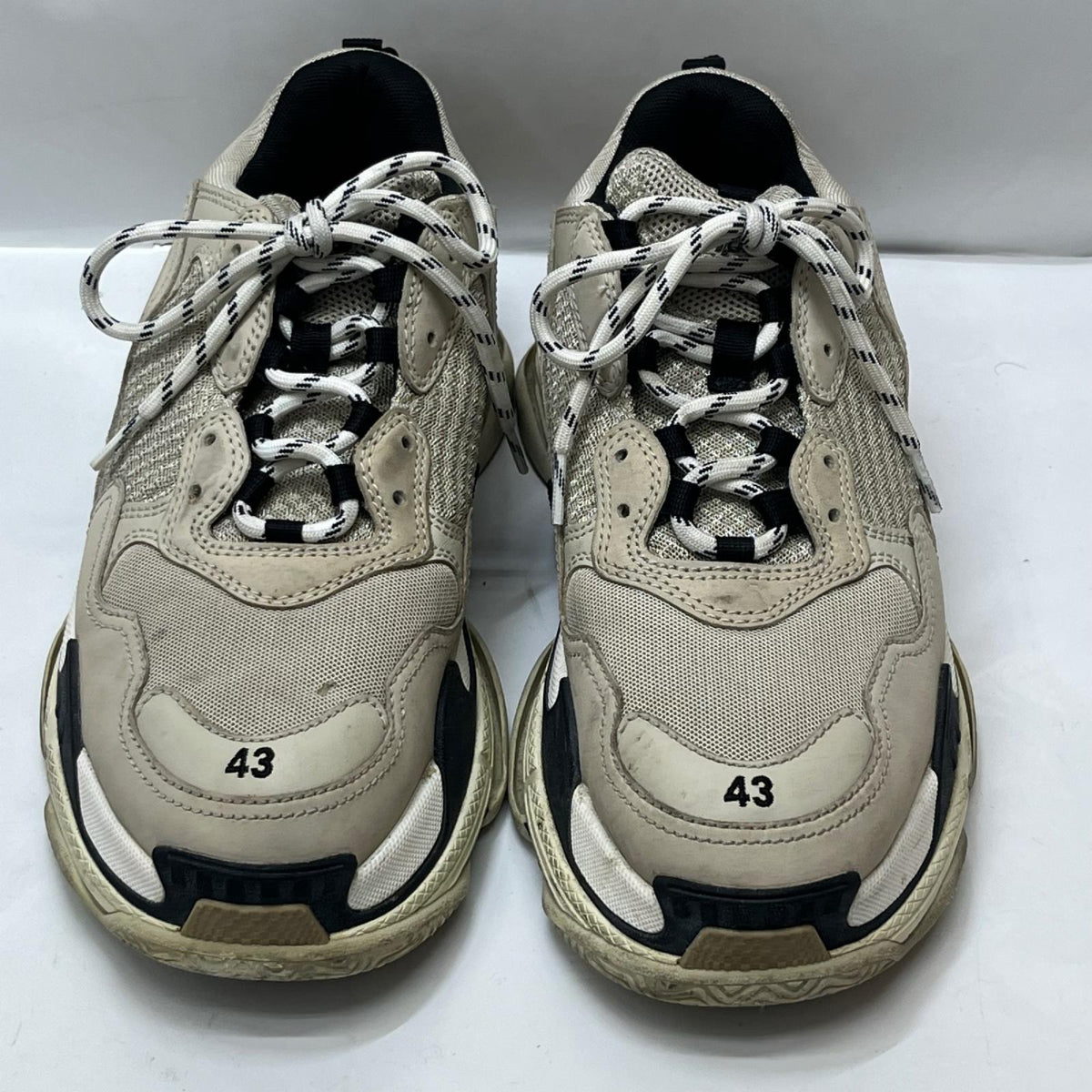Balenciaga/ﾄﾘﾌﾟﾙS/536737/43/ﾍﾞｰｼﾞｭ