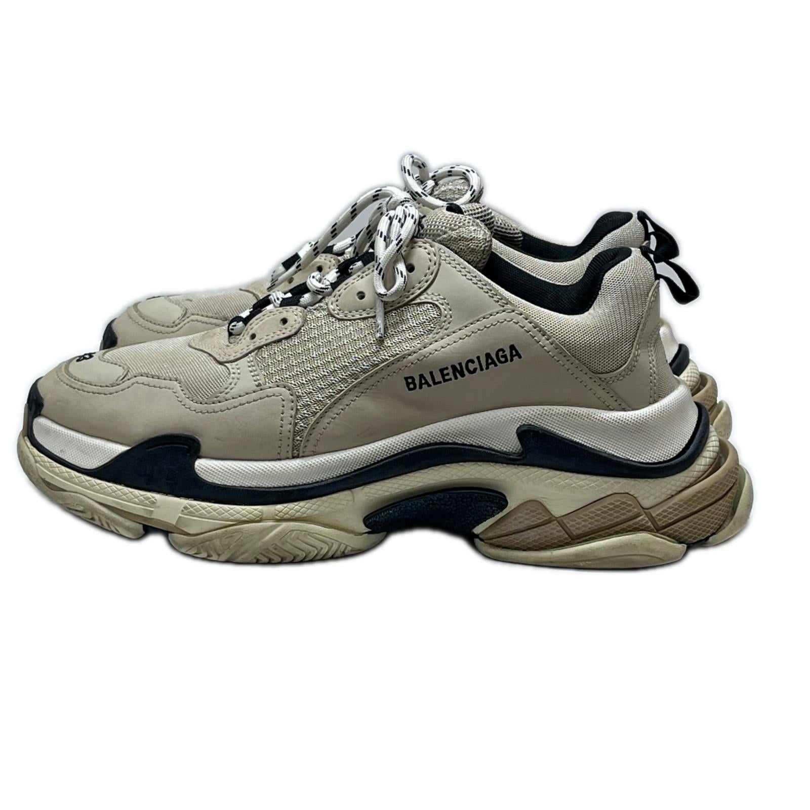 Balenciaga/ﾄﾘﾌﾟﾙS/536737/43/ﾍﾞｰｼﾞｭ