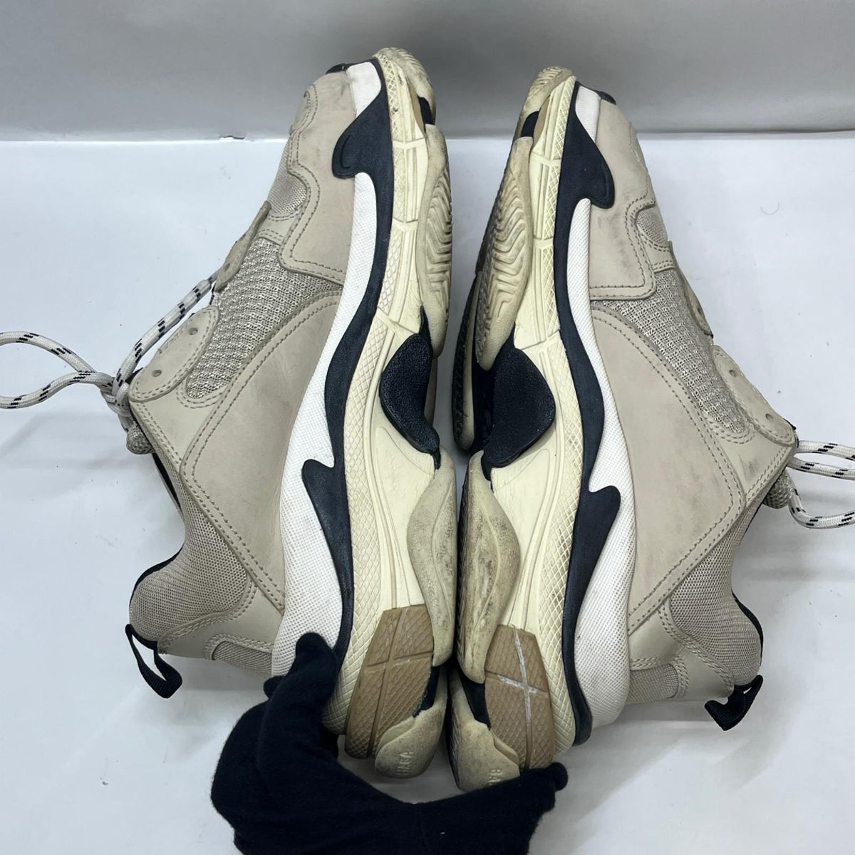 Balenciaga/ﾄﾘﾌﾟﾙS/536737/43/ﾍﾞｰｼﾞｭ