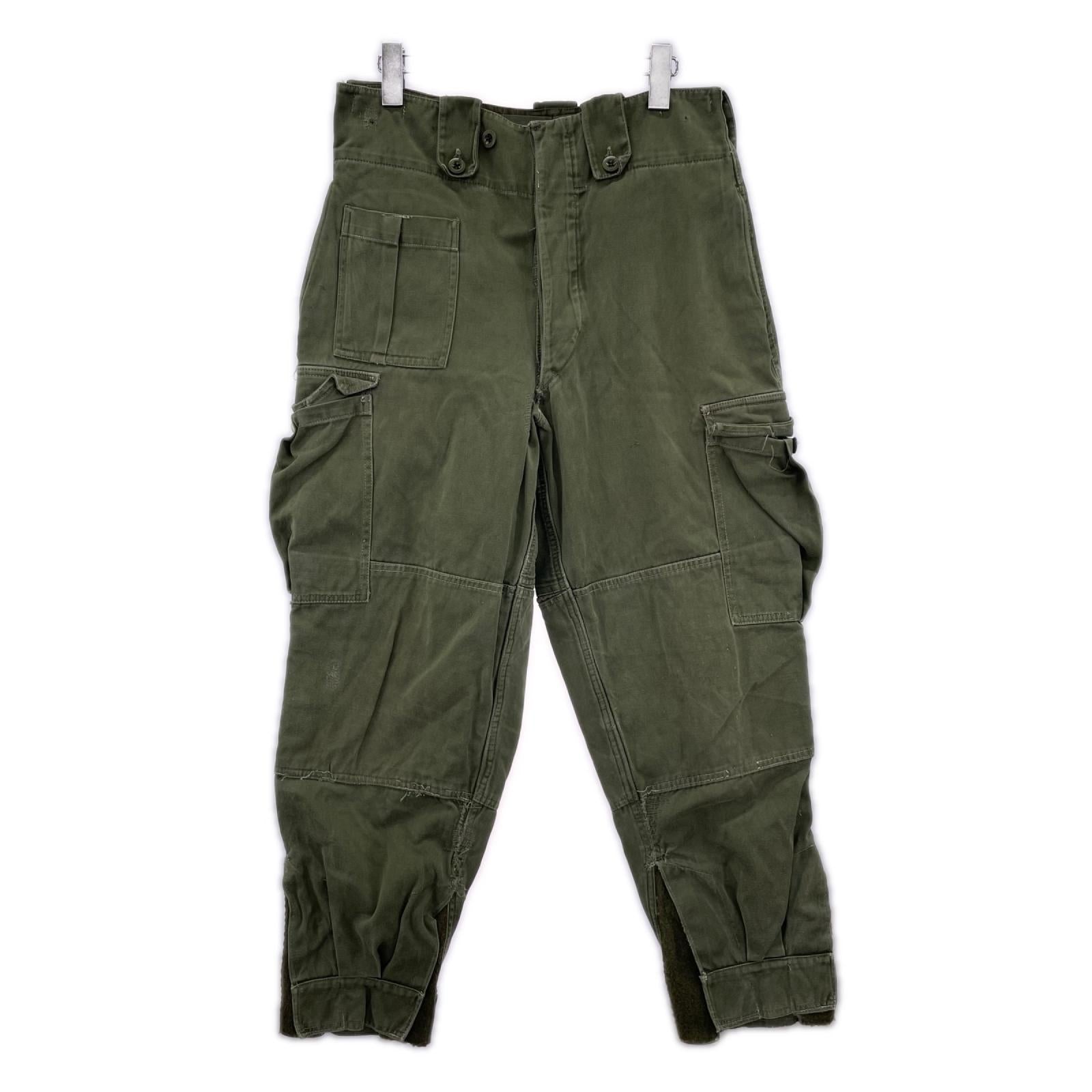 パンツ 60s ﾍﾞﾙｷﾞｰ軍 M-64 ﾌｨｰﾙﾄﾞﾊﾟﾝﾂ 3 カーキ