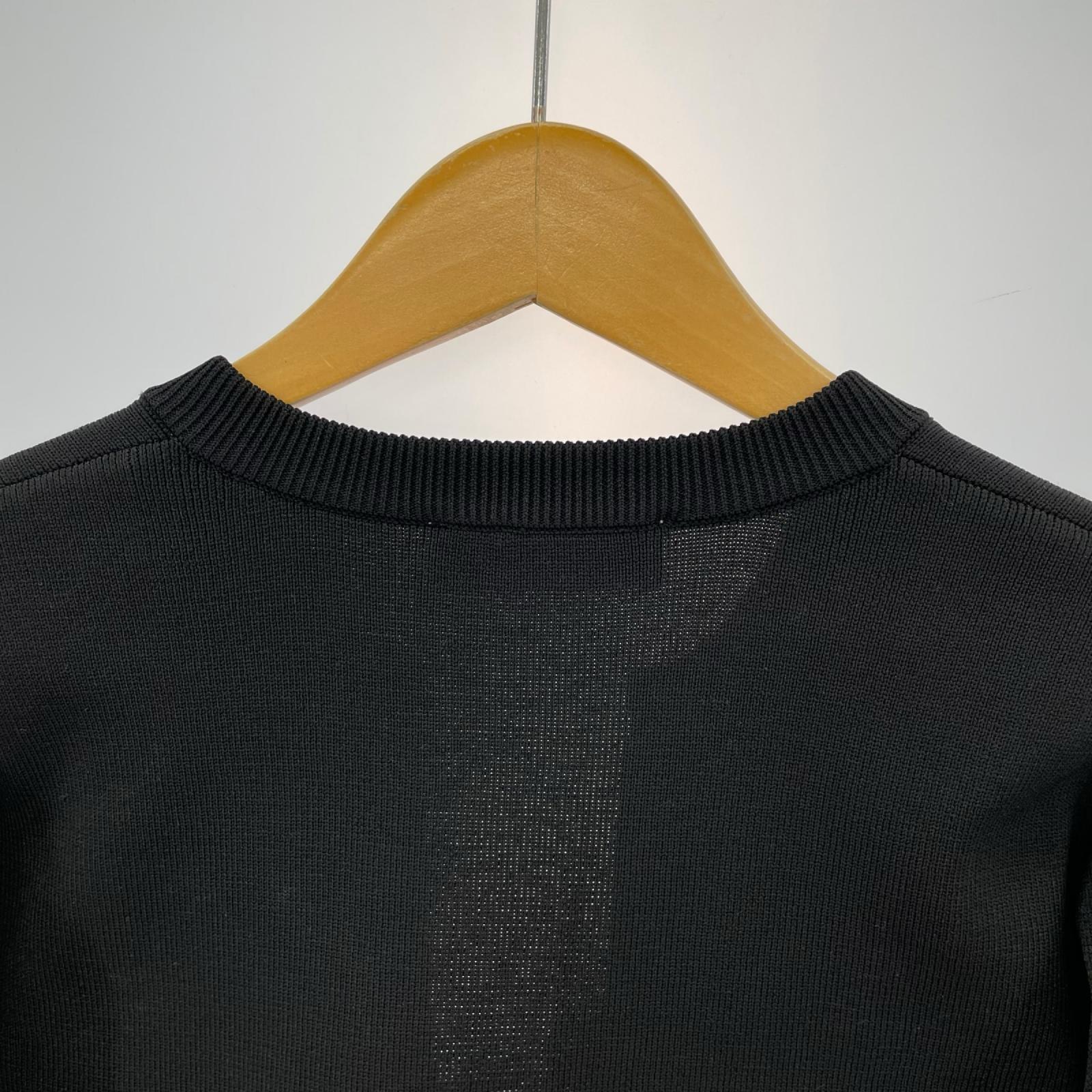 カーディガン Adam et Rope' FEMME 24/25AW ﾗﾝﾀﾞﾑﾌﾘﾙﾆｯﾄｶｰﾃﾞｨｶﾞﾝ ﾌﾞﾗｯｸ フリー ブラック