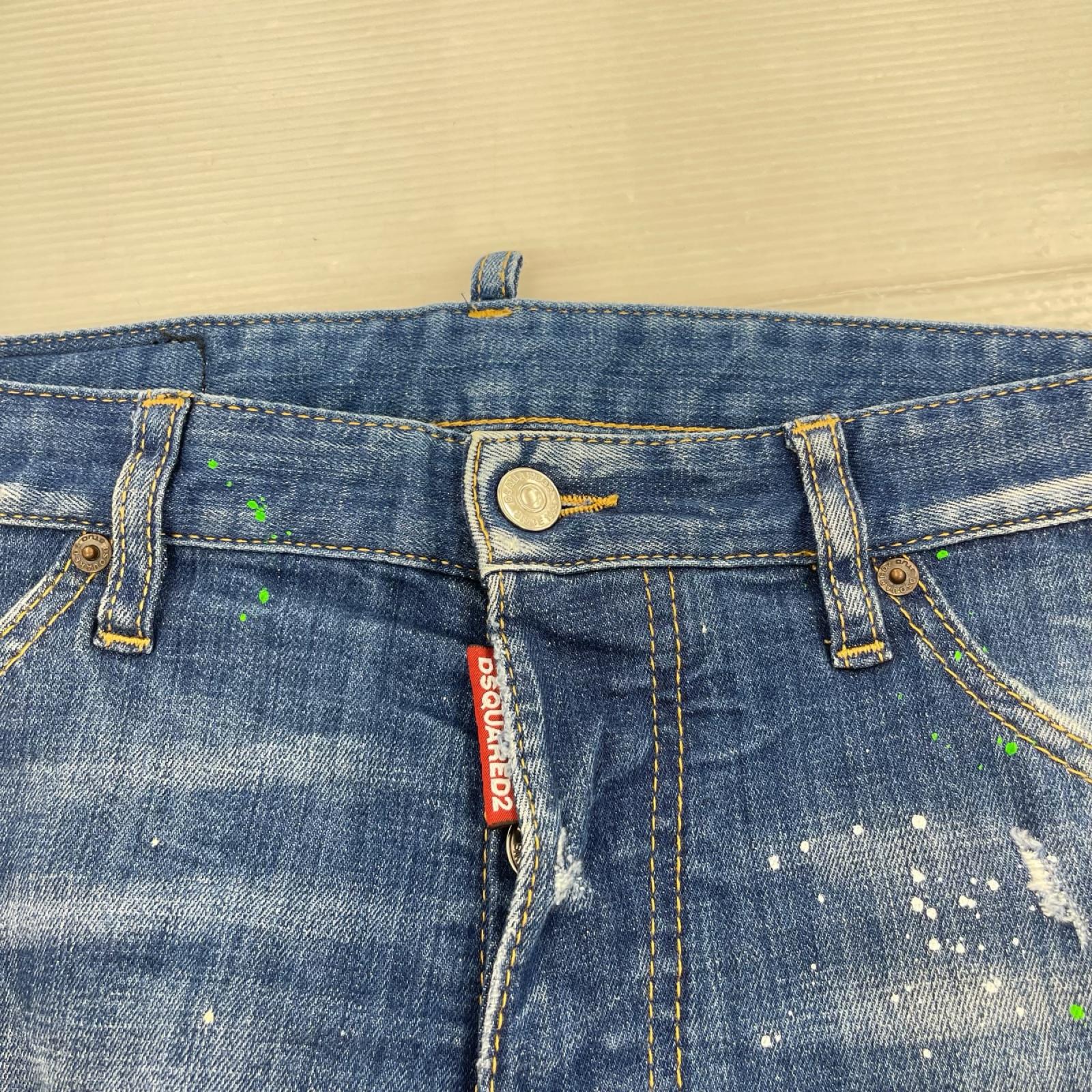 ショートパンツ デニムショーツ 44 ネイビー