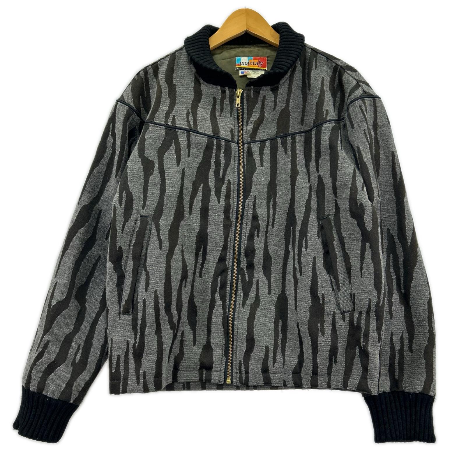 ジャケット monitaly × BEAMS ジップブルゾン SS グレー