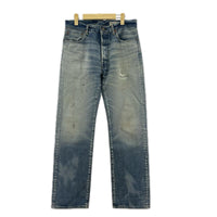 デニムパンツ Ron Herman Used Straight Denim Pants 加工デニムパンツ 30 ブルー 30