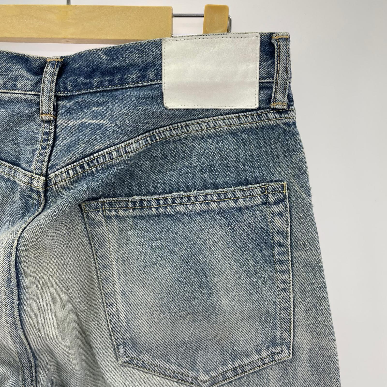 デニムパンツ Ron Herman Used Straight Denim Pants 加工デニムパンツ 30 ブルー 30