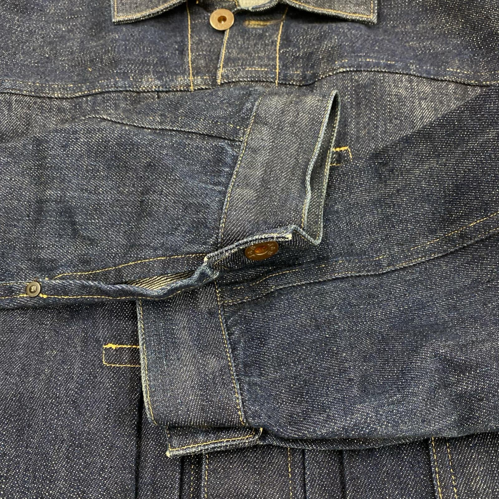 ジャケット REDDISH BROWN JIMMY&SONS OVERALLS LOT244 40 インディゴ