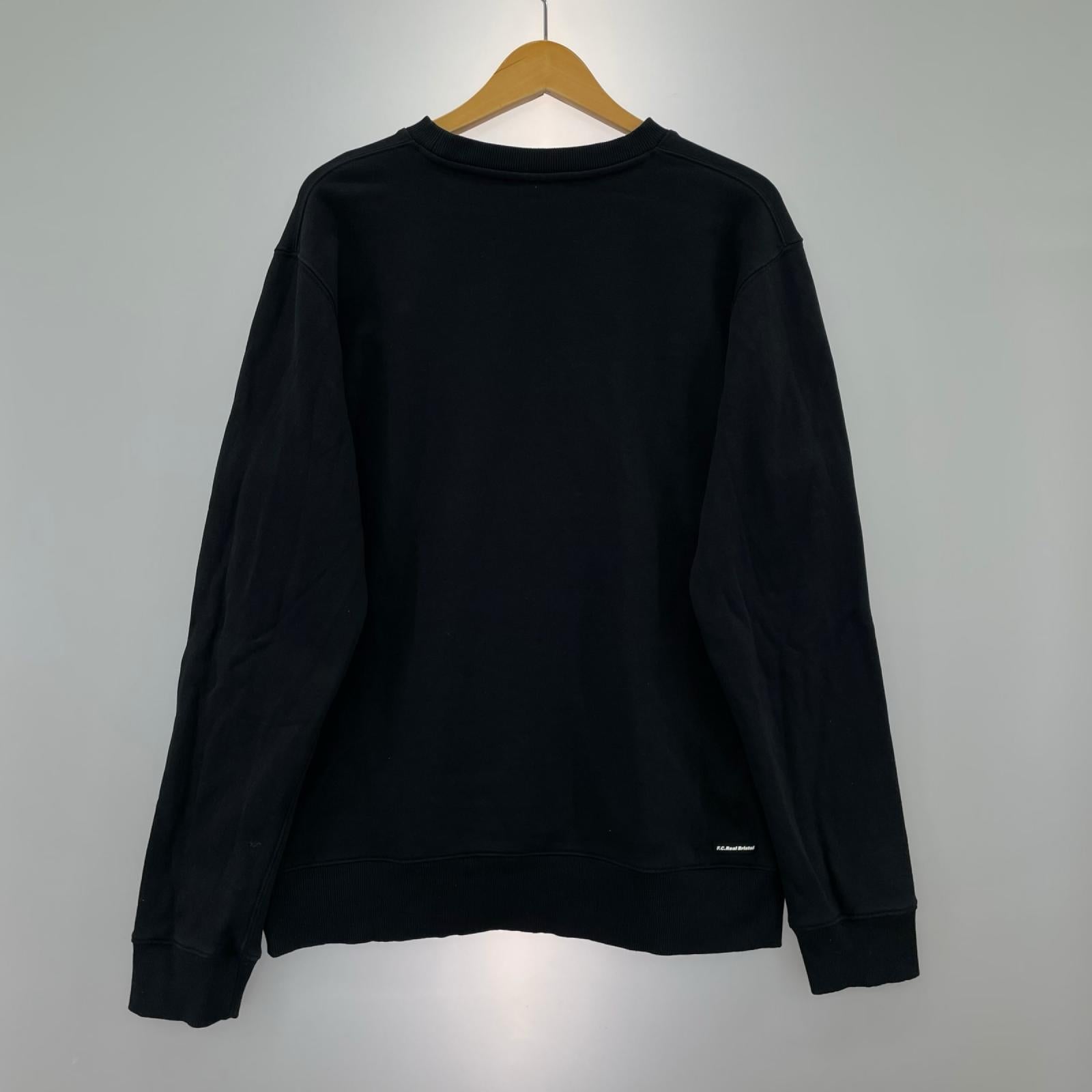 スウェット ×Coca Cola 20SS ｶﾗｰﾌﾞﾛｯｸ 黒白 (L) L ブラック