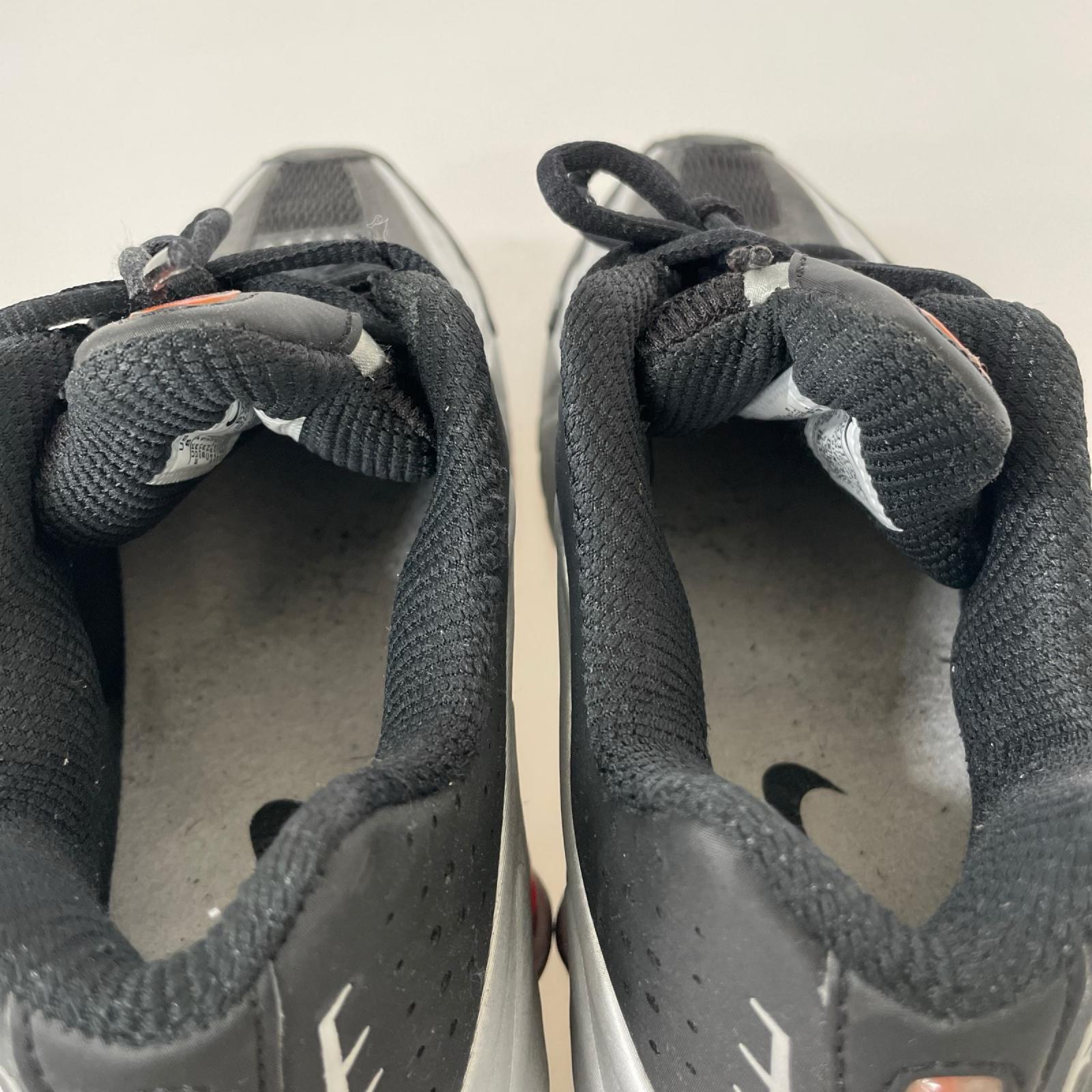 スニーカー Shox R4 OG Black Metallic Silver 26cm (US8 UK7 1/2 EU42)