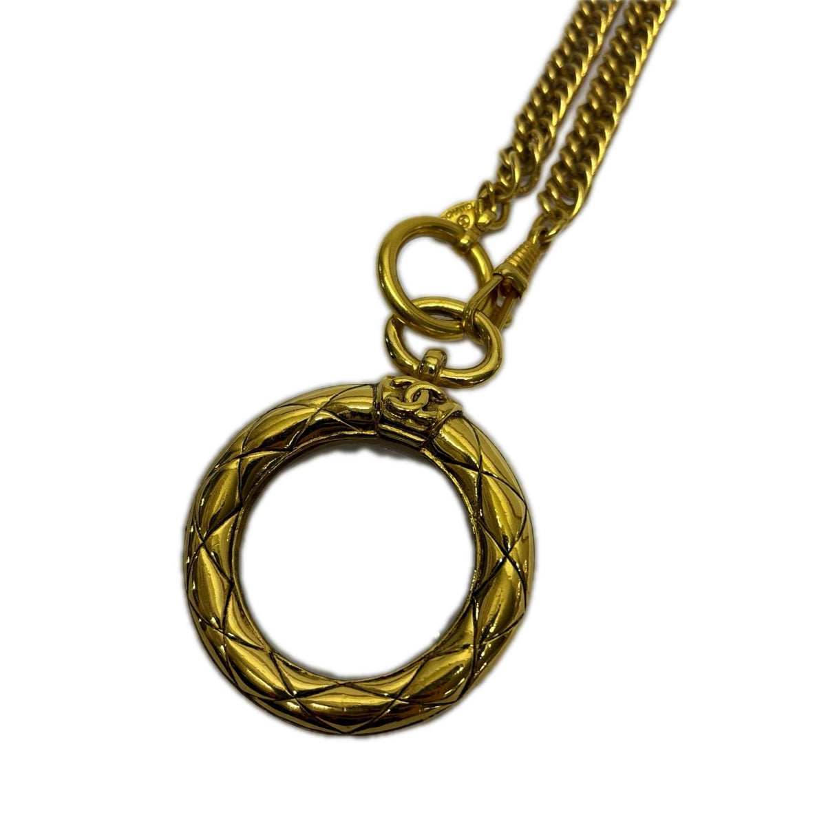 CHANEL/ルーペネックレス/GP