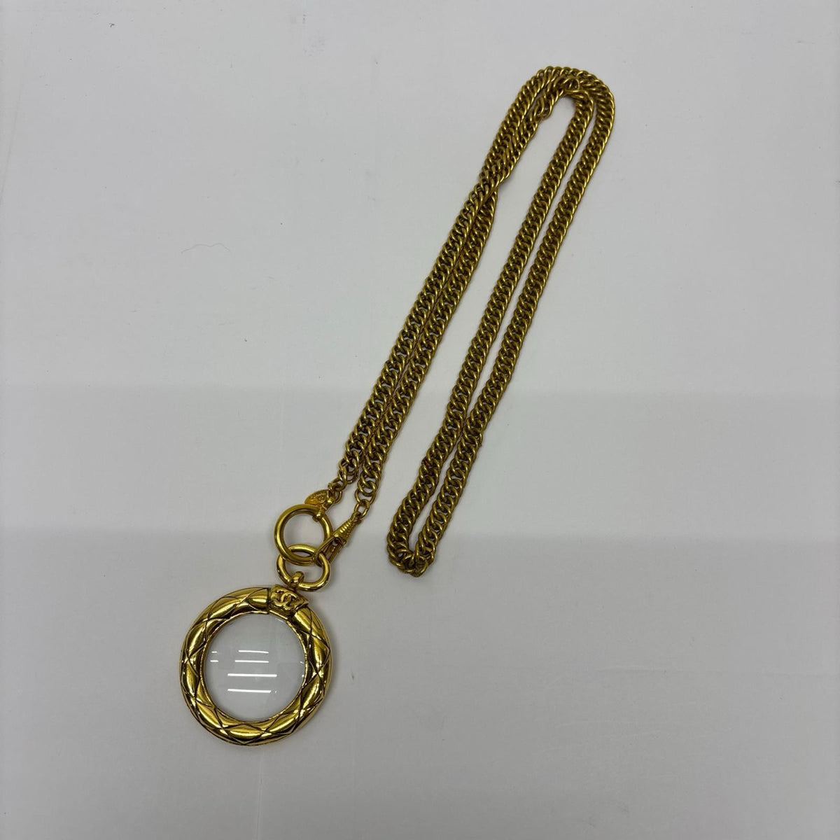 CHANEL/ルーペネックレス/GP