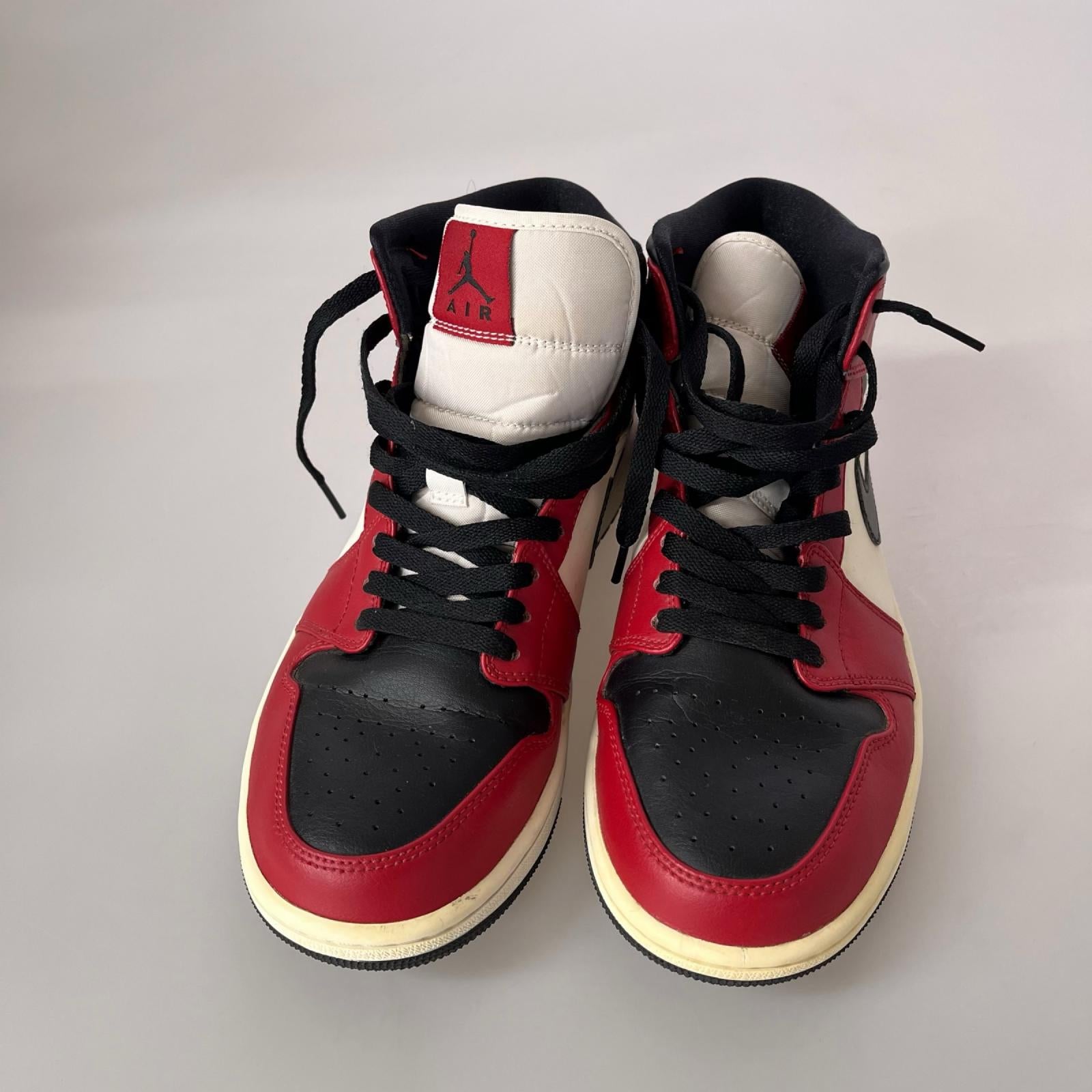 スニーカー AIR JORDAN 1 MID CICAGO 27.5cm 27.5cm (US9 1/2 UK9 EU45)