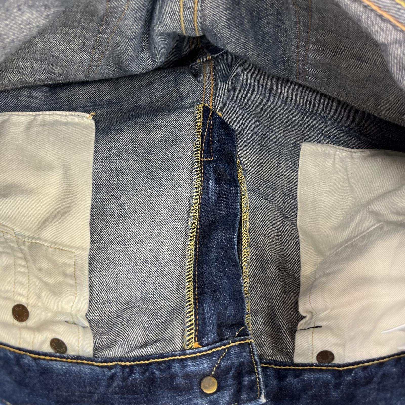 デニムパンツ ×WAREHOUSE 910 ﾃﾞﾆﾑﾊﾟﾝﾂ 34 ネイビー
