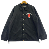 ジャケット COLLEGE ONE POINT COACH JACKET 黒 L L ブラック
